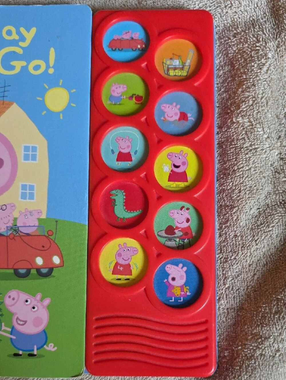 Peppa Pig Away We Go! Sound Book